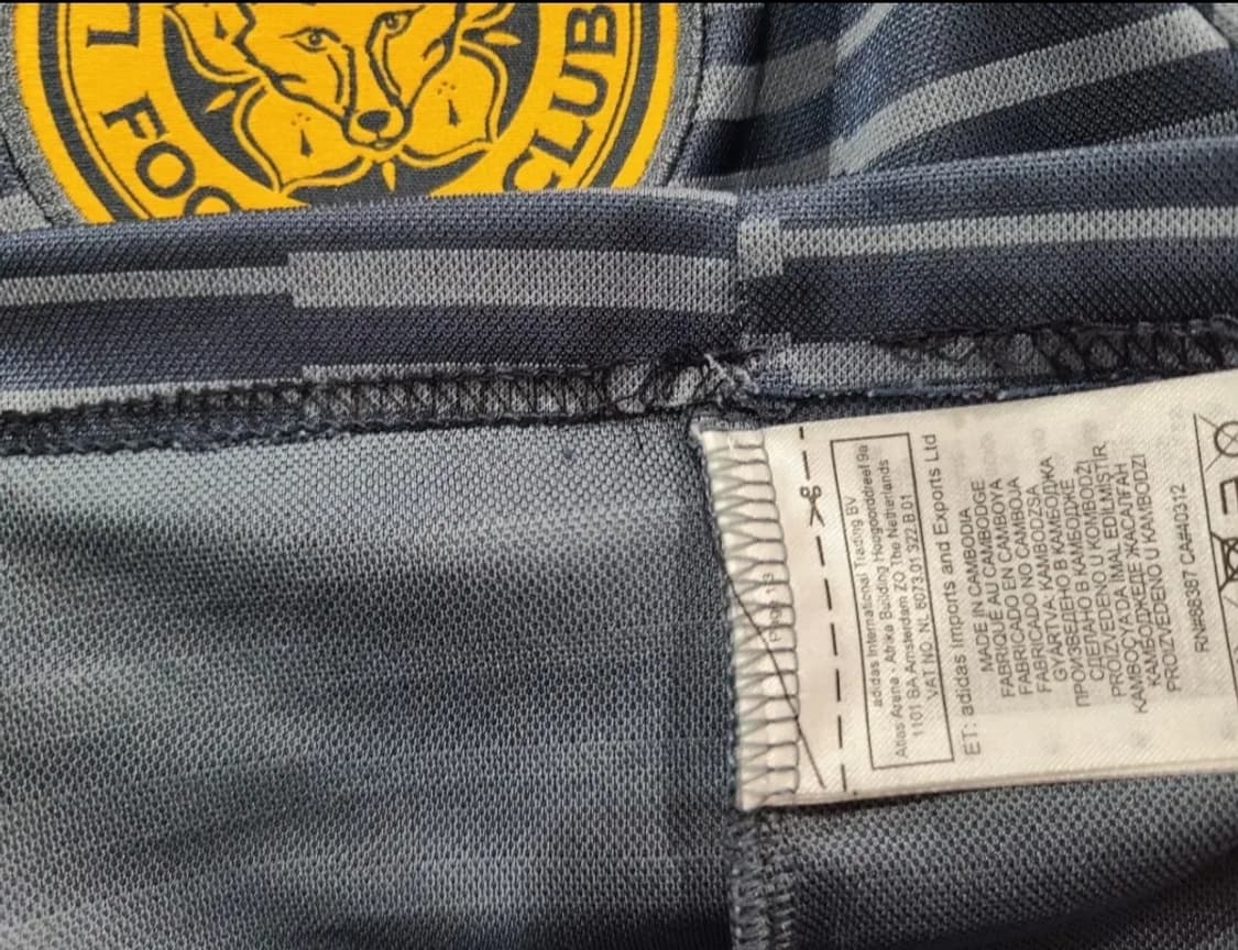 아디다스 18 19 레스터시티 어웨이 축구져지 상품이미지9