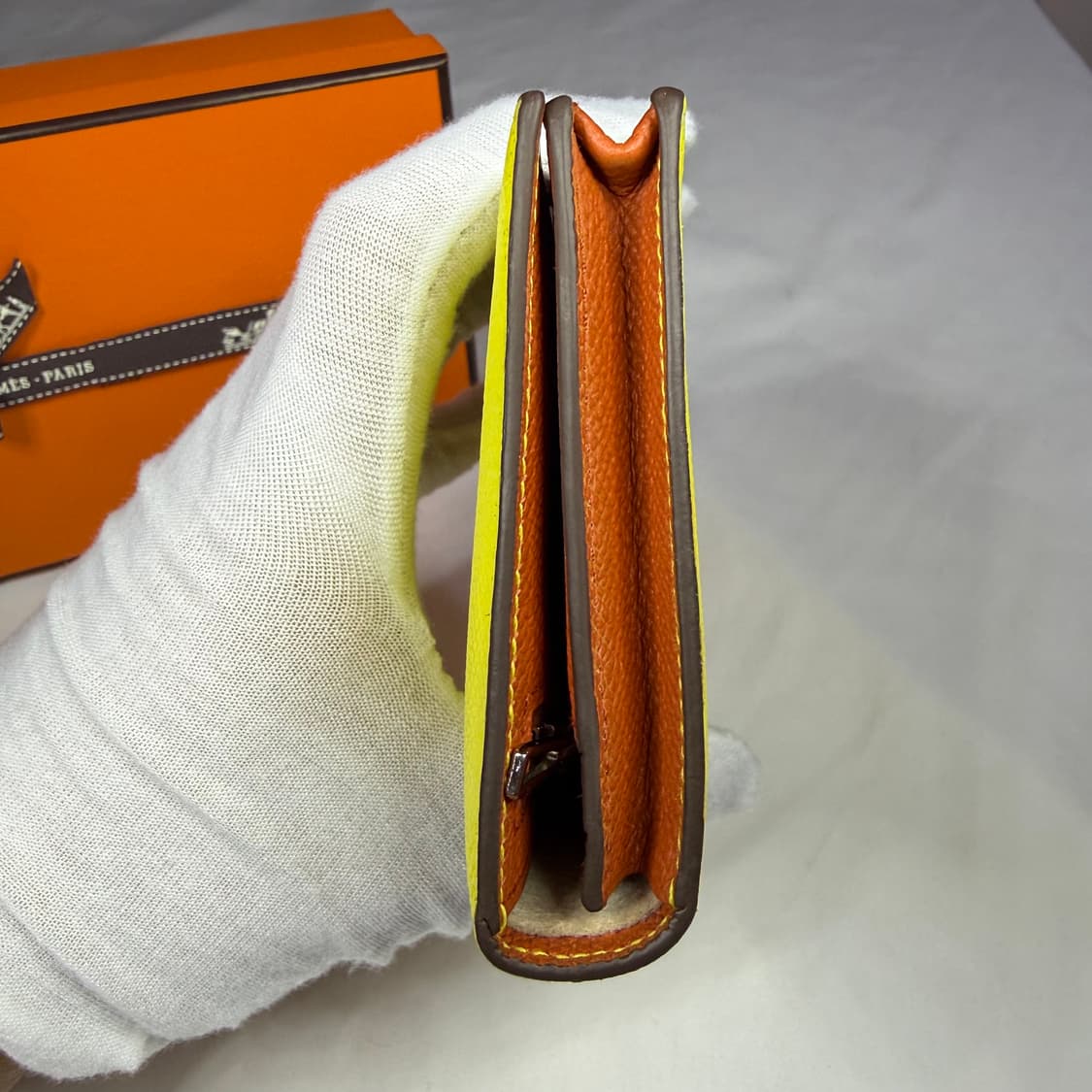 에르메스 베안 수플레 월렛 앱송 카프스킨 장지갑 상품이미지6