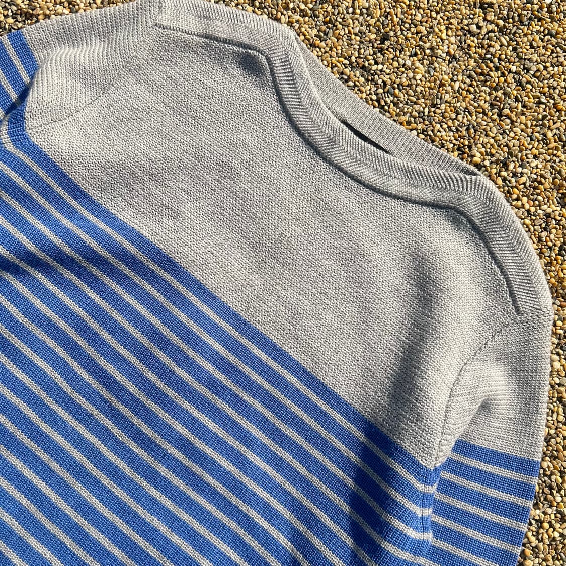 솔리드 옴므 우영미 스트라이프 니트  상품이미지2