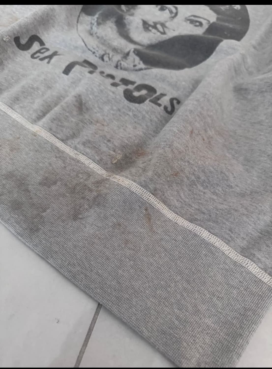 SEX PISTOLS CREW NECK SWEAT 44 37 넥 상품이미지3