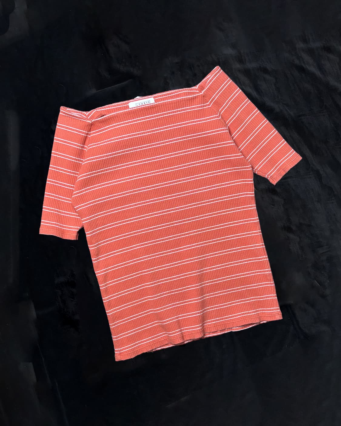 일본빈티지 LOWRYS FARM 오프숄더 티셔츠 상품이미지1