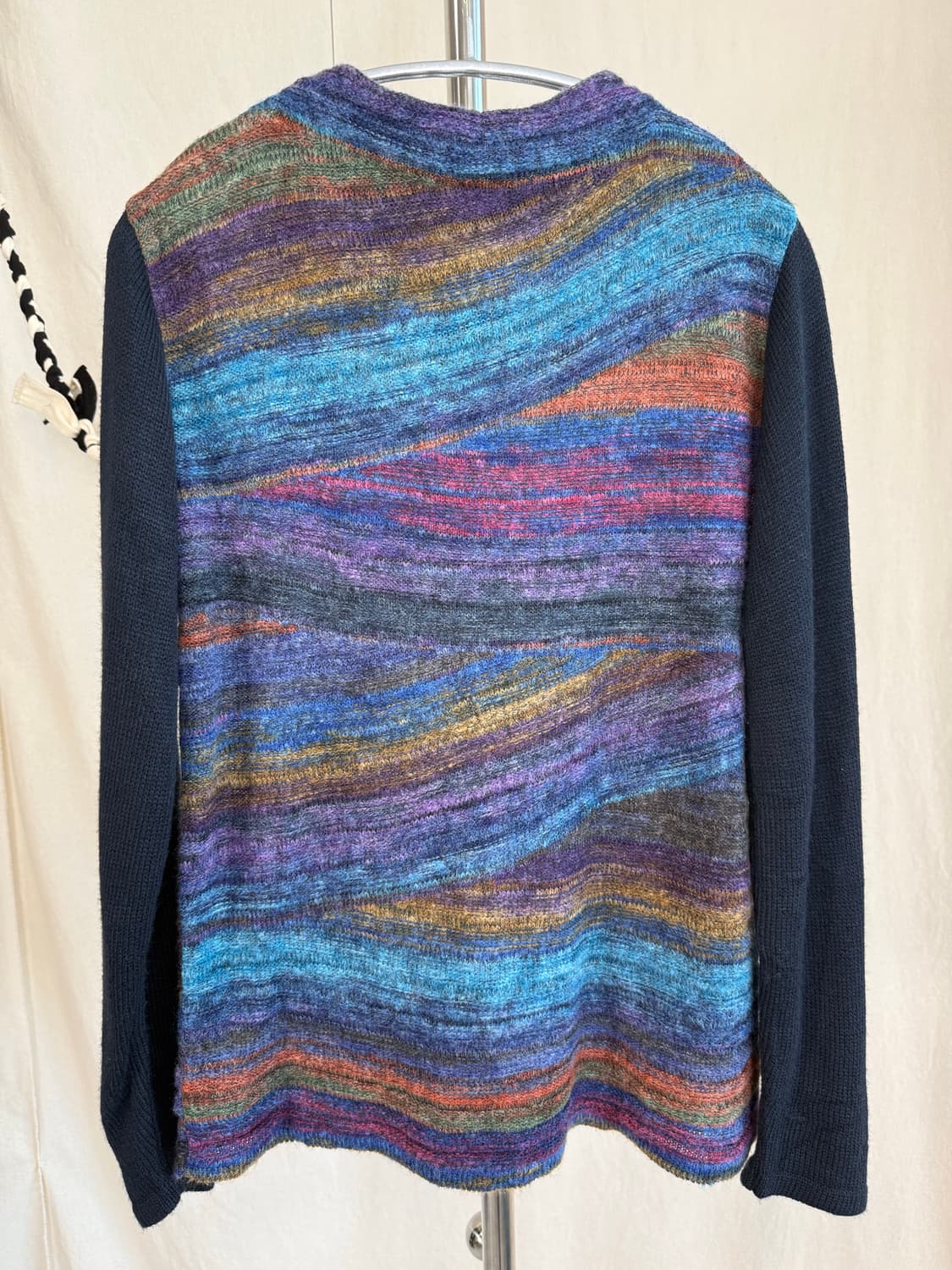 레인보우 니트 탑 상품이미지6