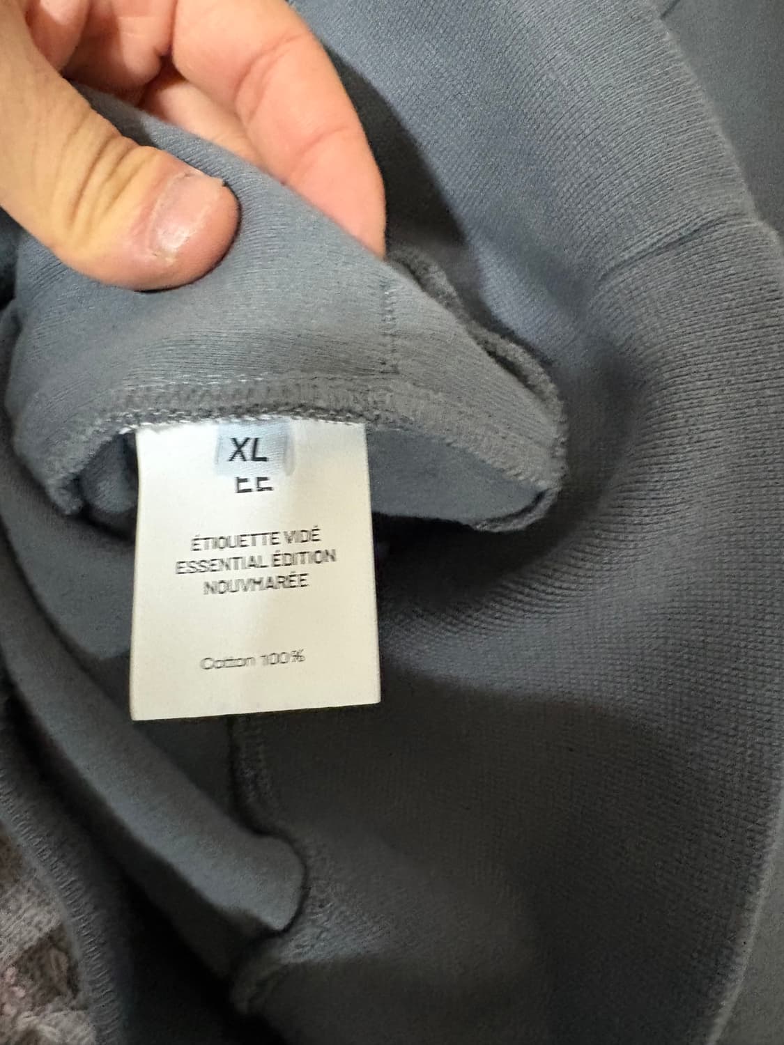 XL) 누마레ee 후드집업 그레이 판매해요. 상품이미지3