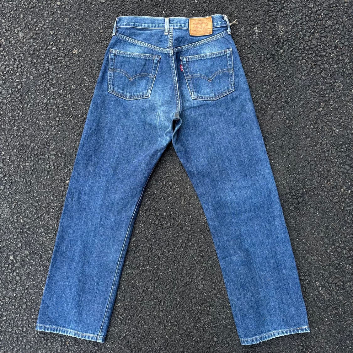 90년대 일본 리바이스 504z-xx 빅e 셀비지 상품이미지5