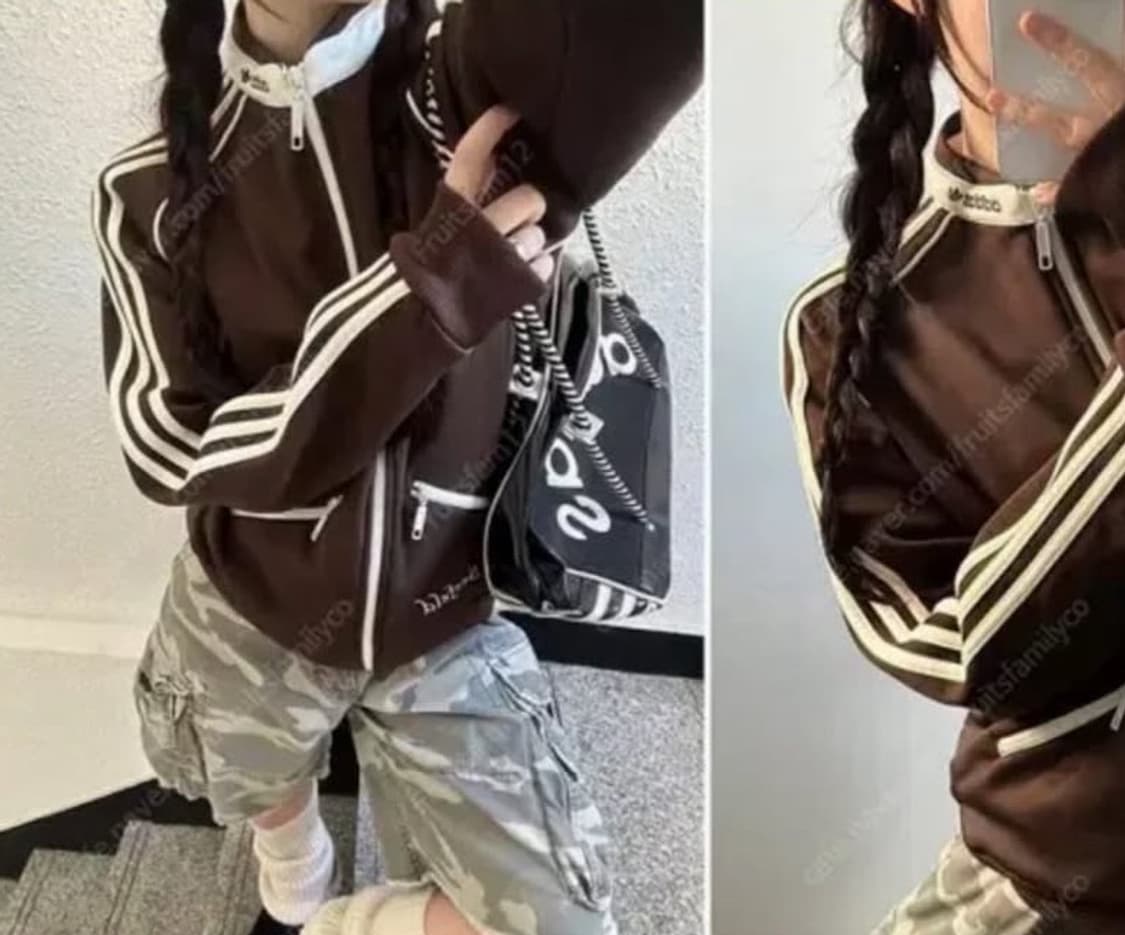 아디다스 브라운 시펠드 트랙탑 져지 상품이미지1