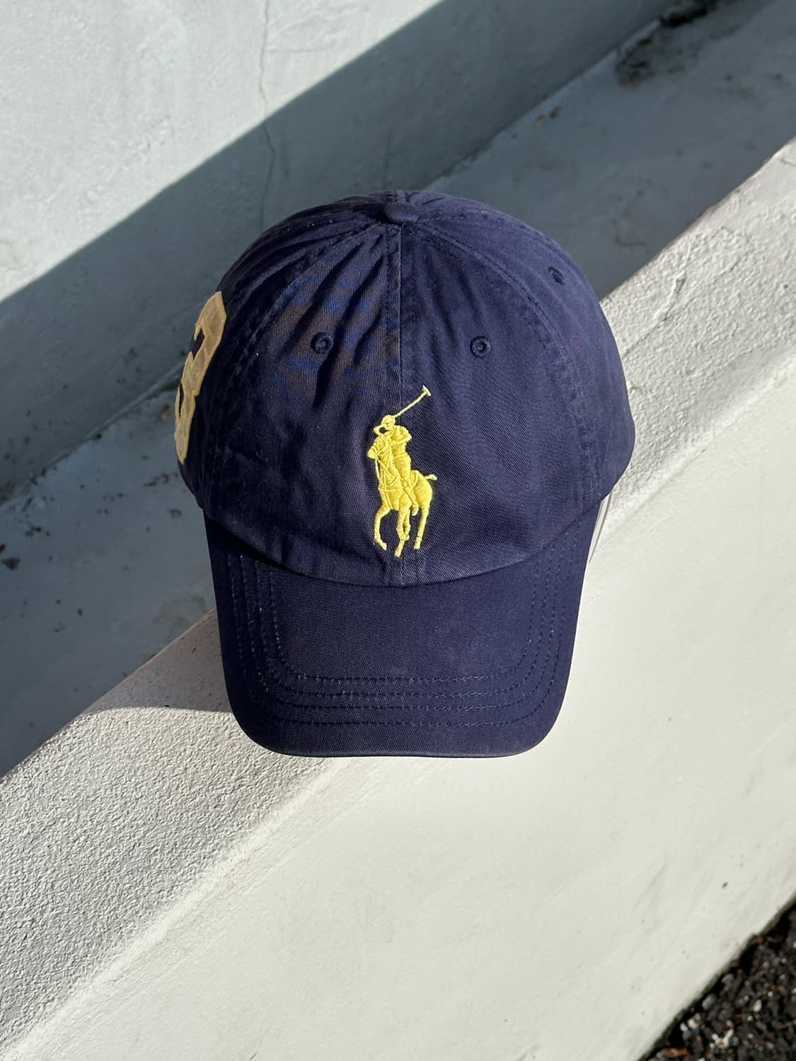 [S-M] 폴로 랄프로렌 빅포니 네이비 볼캡 모자 상품이미지1