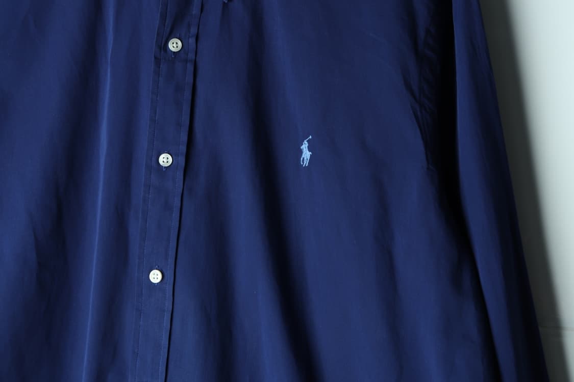 (2XL-3XL) 폴로 랄프로렌 셔츠 남방 USA 네이비-H3H33977 상품이미지5