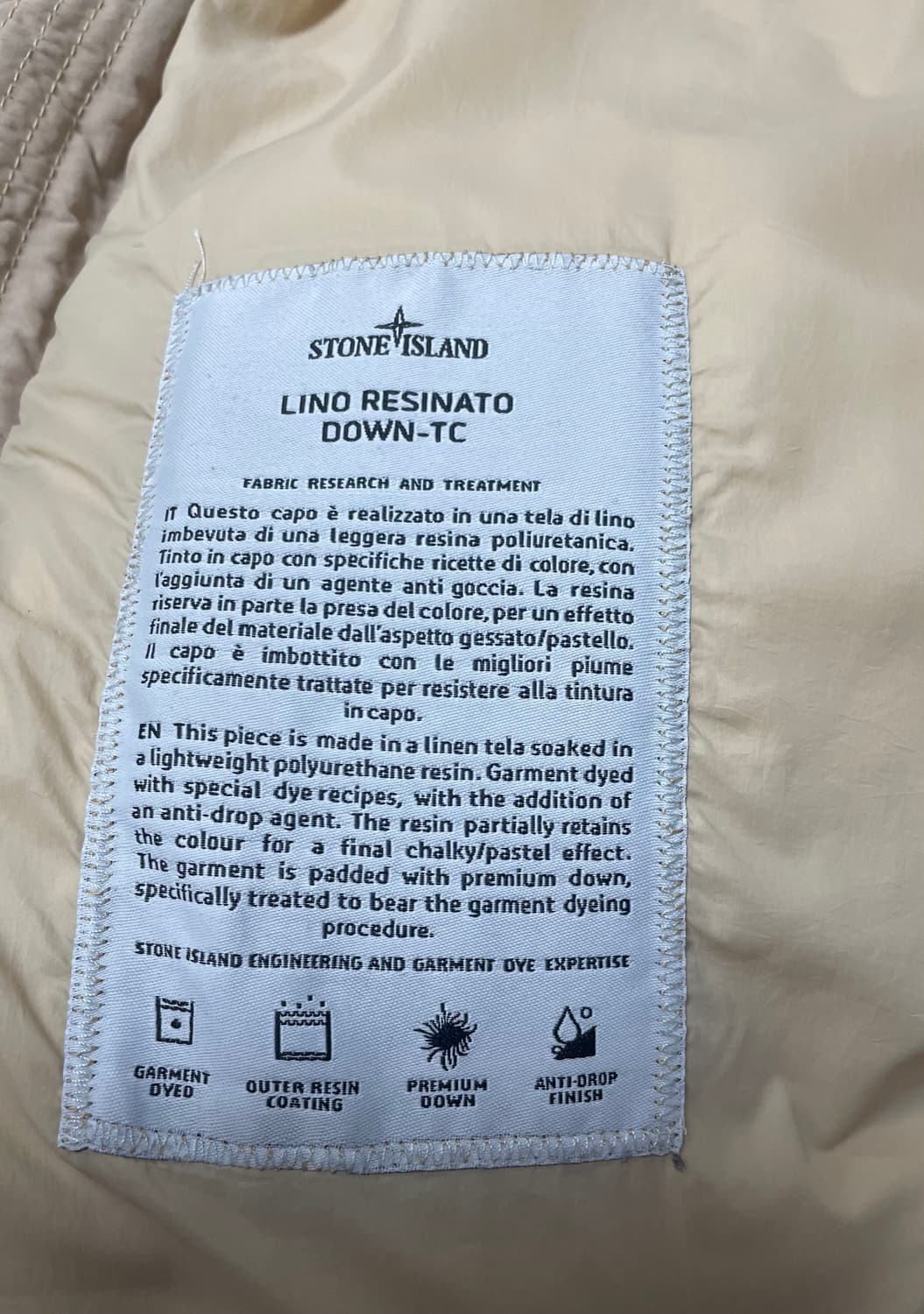 스톤아일랜드 리노 레지나토 다운 TC 상품이미지6