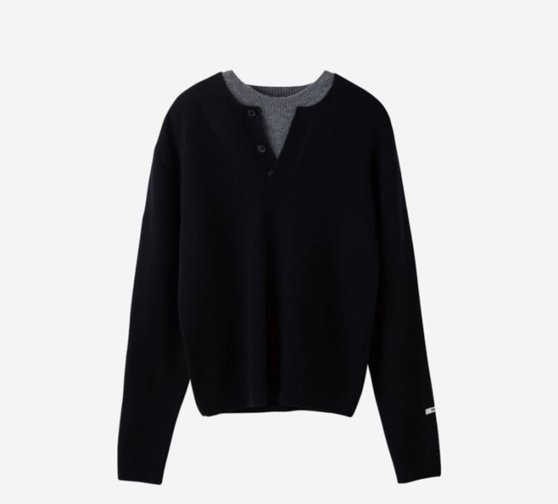 렉토 레이어드 니트 구매 상품이미지1