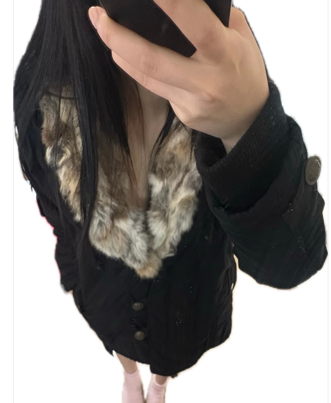 Cecil mcbee 세실맥비 야상 n-3b 퍼자켓 갸루 빈티지 상품이미지5