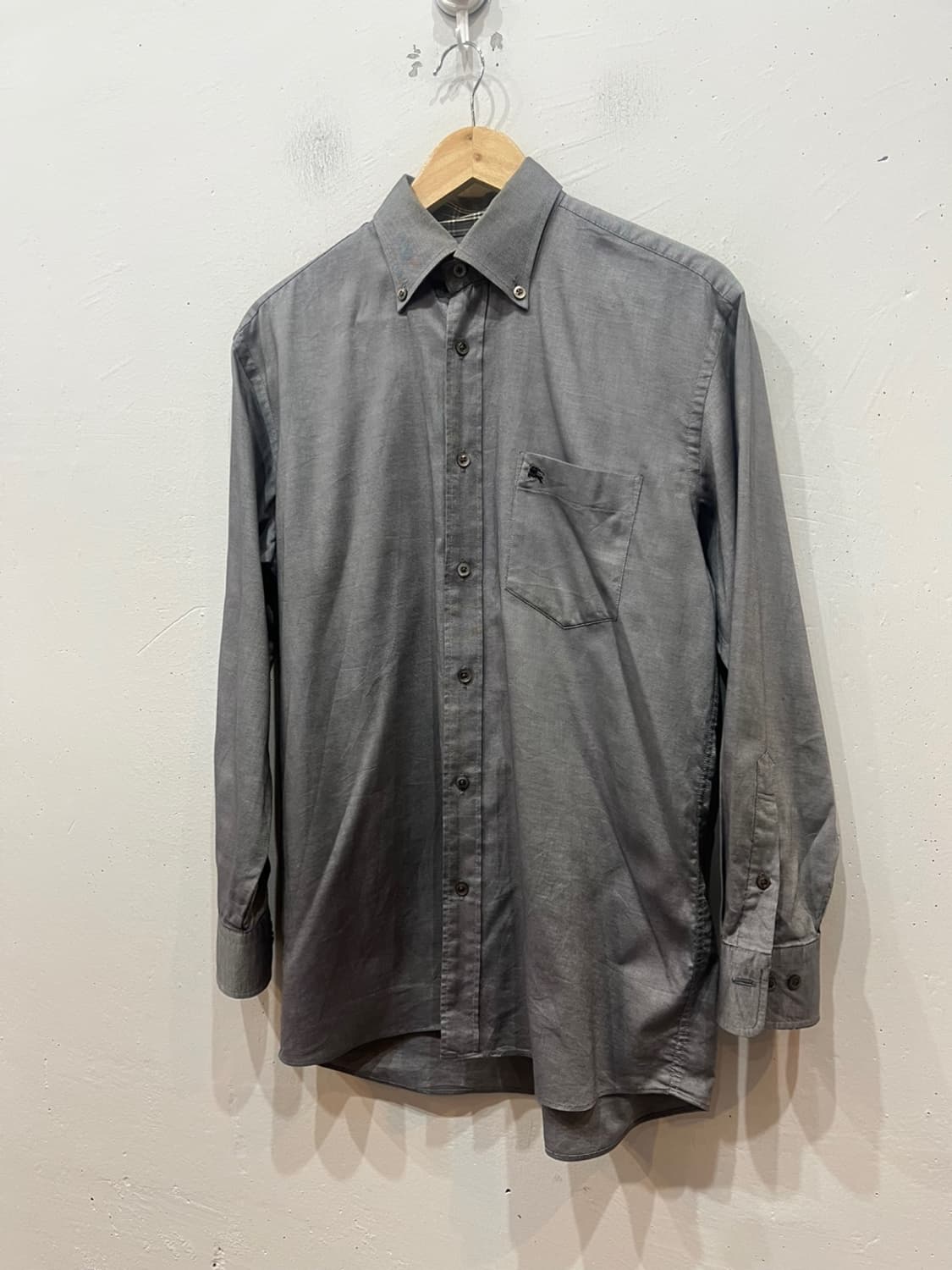 버버리 로고 셔츠 Made in JAPAN (M) 상품이미지1