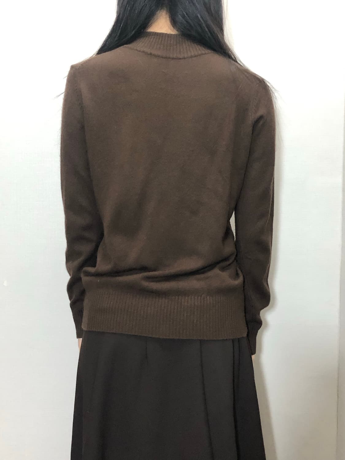 빈티지 브라운 플라워 니트 상품이미지6