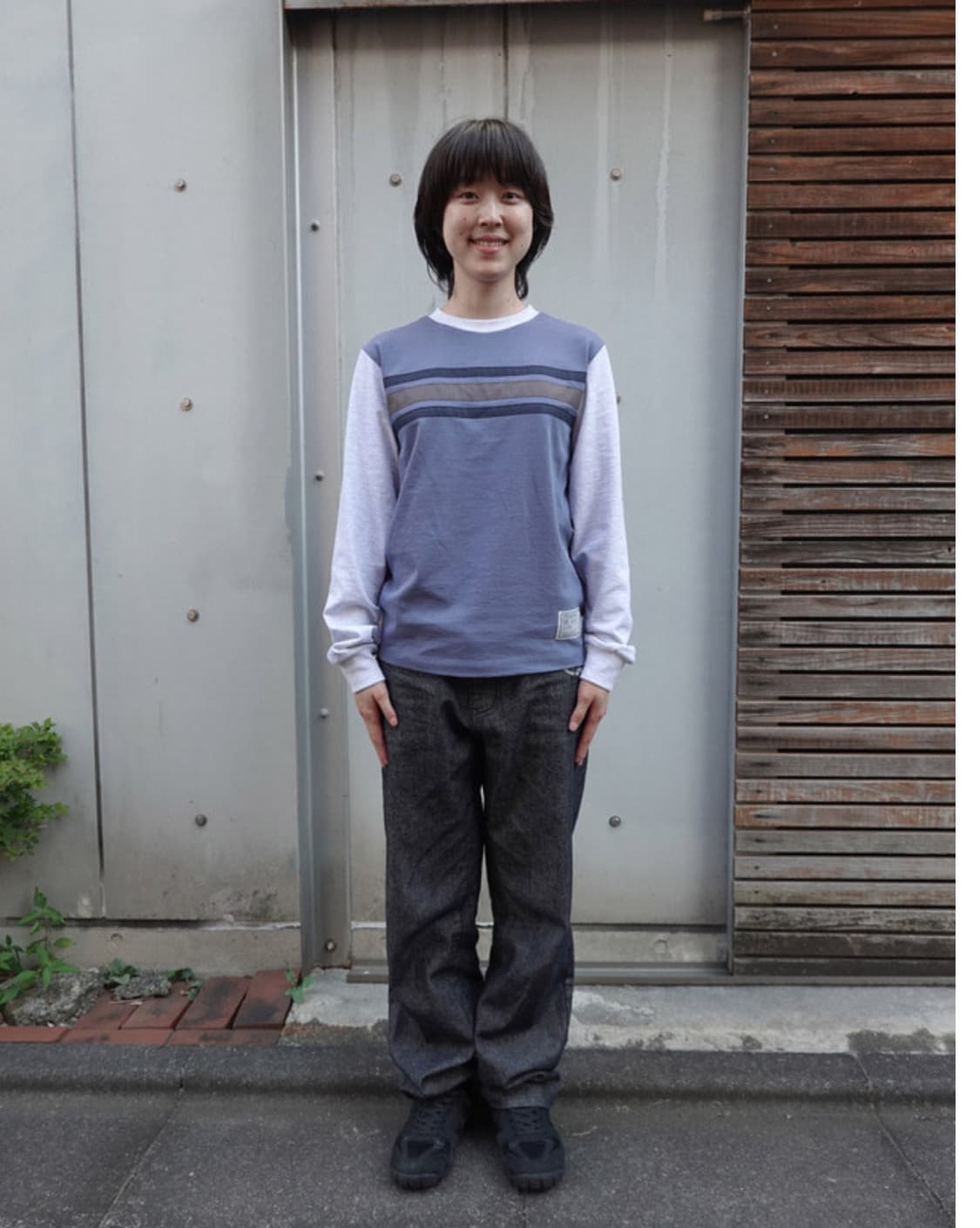 saros cotton sleeved vintage blue(1) 상품이미지2