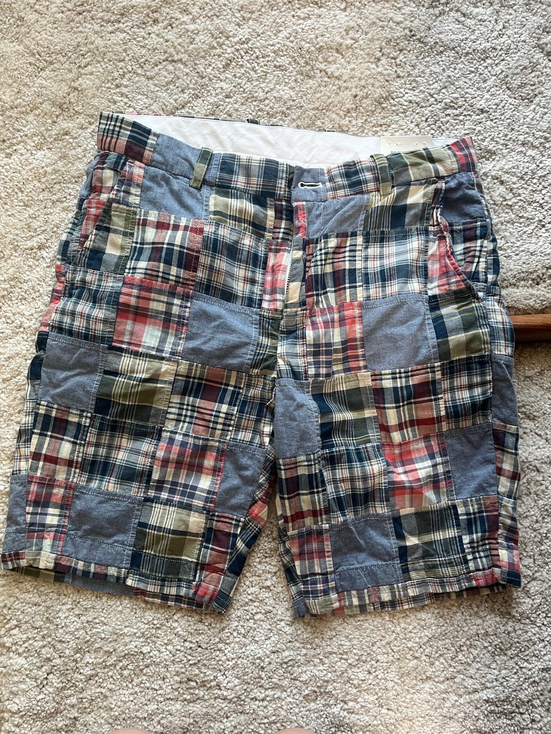 브룩스브라더스 마드라스 쇼츠 반바지 31 새상품 상품이미지1