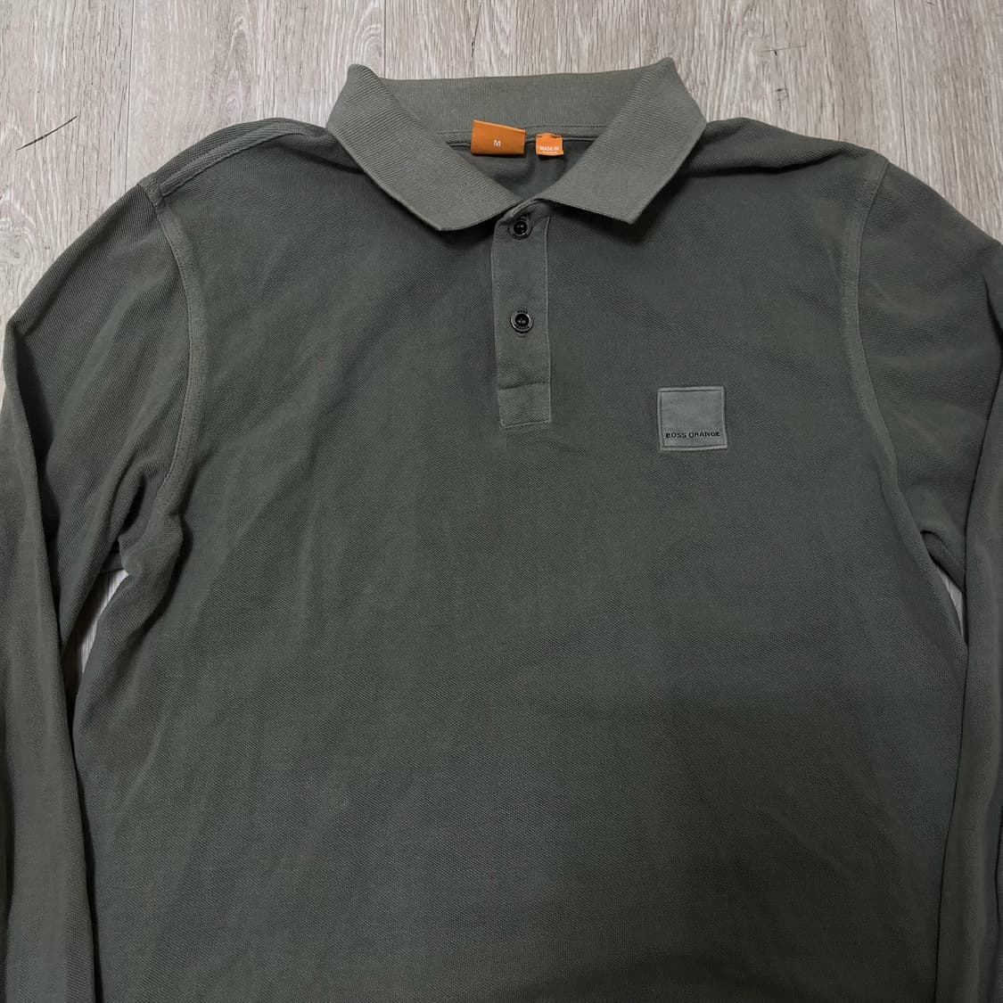 휴고 보스 클래식 로고 PK 긴팔 카라티 M/95  상품이미지2