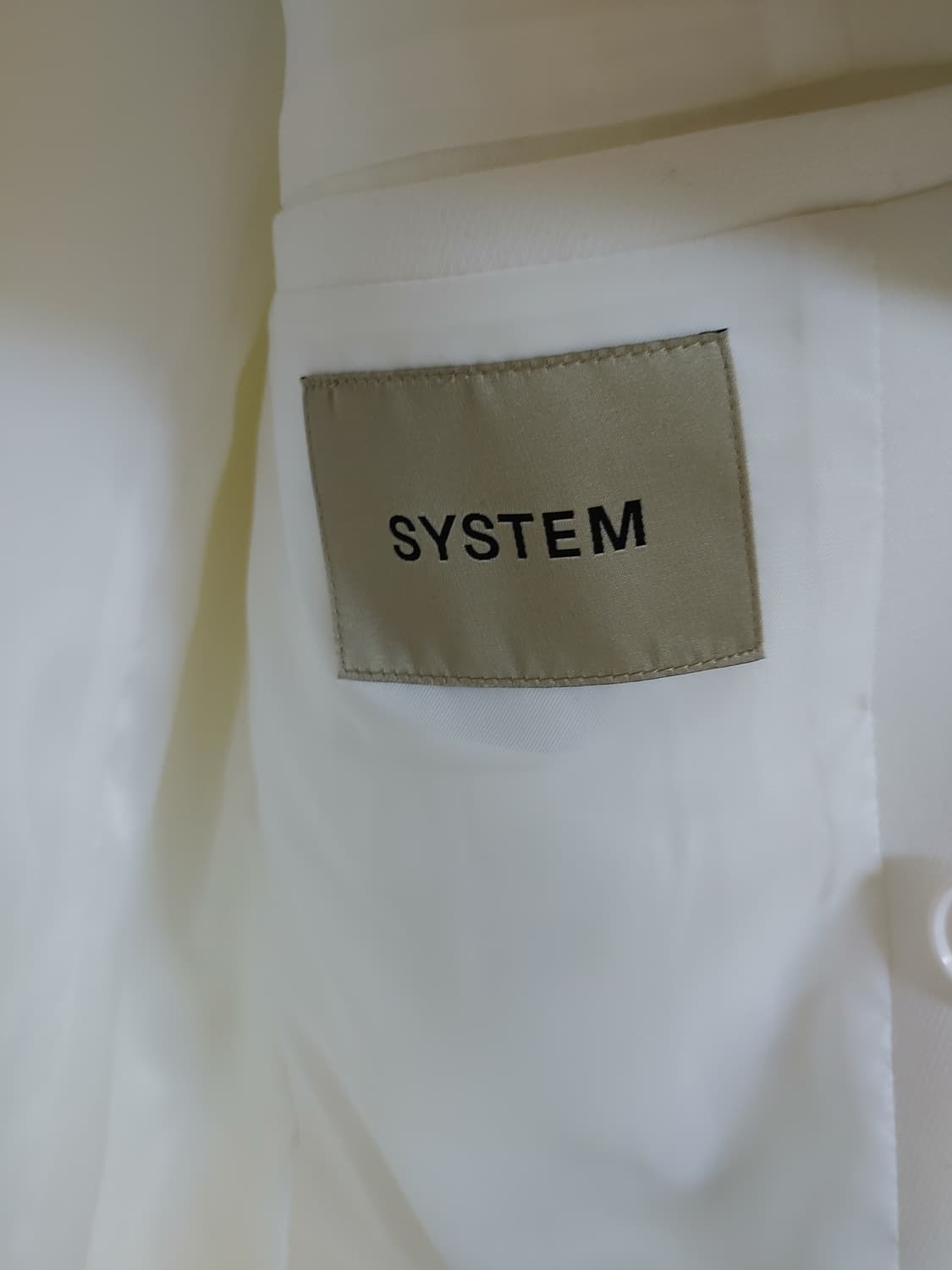 시스템옴므 21ss 파리컬렉션 더블 트렌치 코트 팝니다 상품이미지5