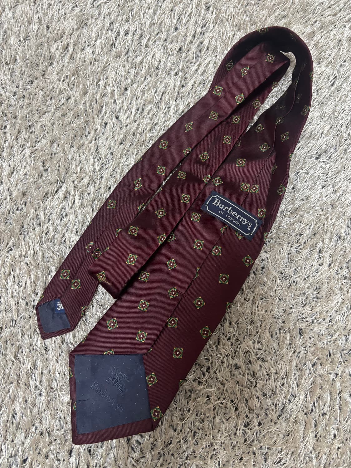 미국제 버버리 실크 100프로 넥타이 상품이미지7
