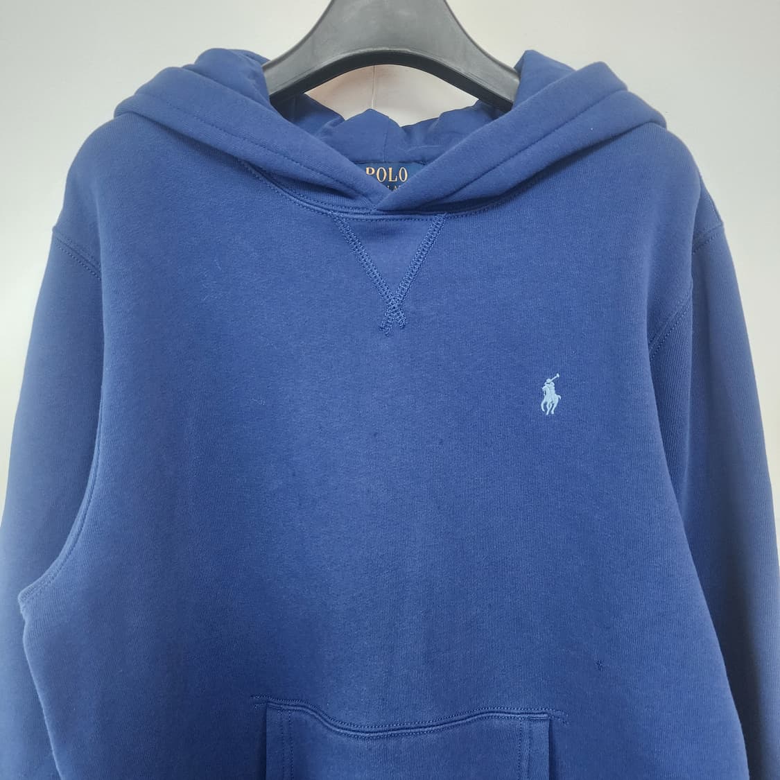 폴로 랄프로렌 블루 후드티 상품이미지2
