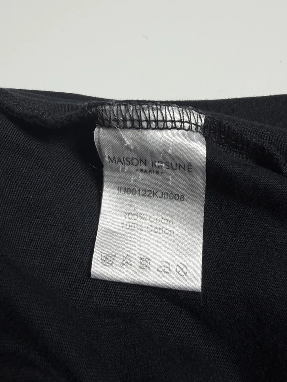 메종키츠네 더블 폭스 헤드 패치 반팔 티셔츠 R1162 상품이미지6