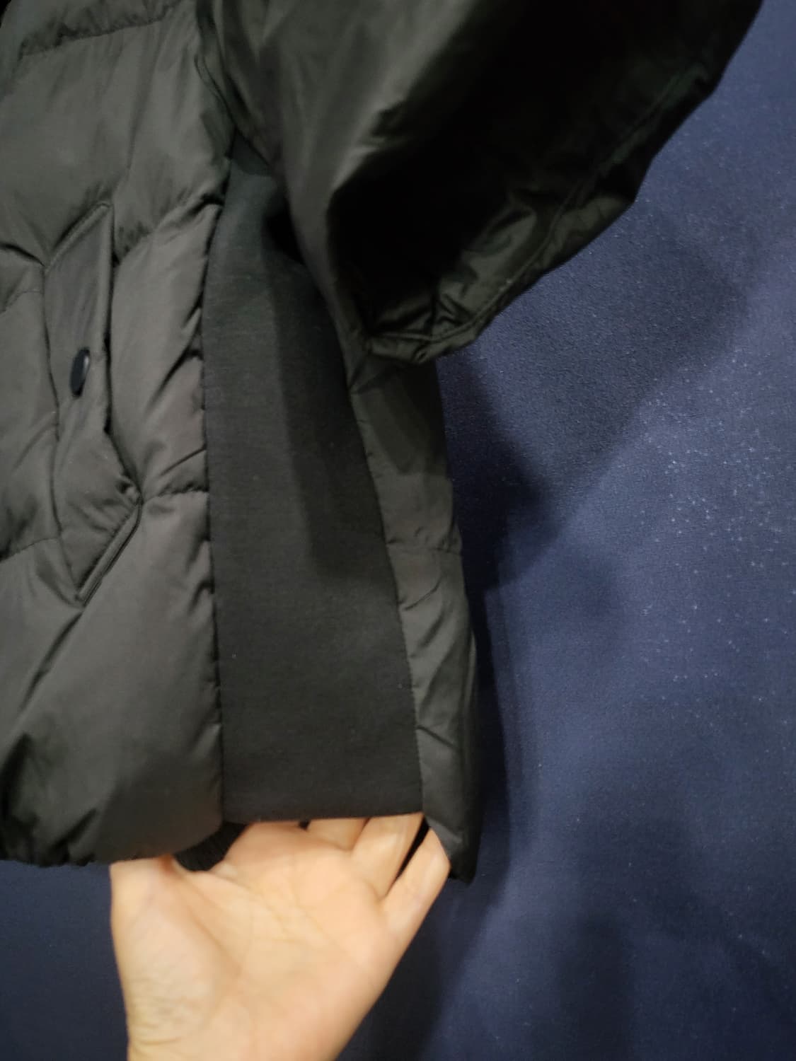 지스튜디오 구스다운 7부 패딩 상품이미지5