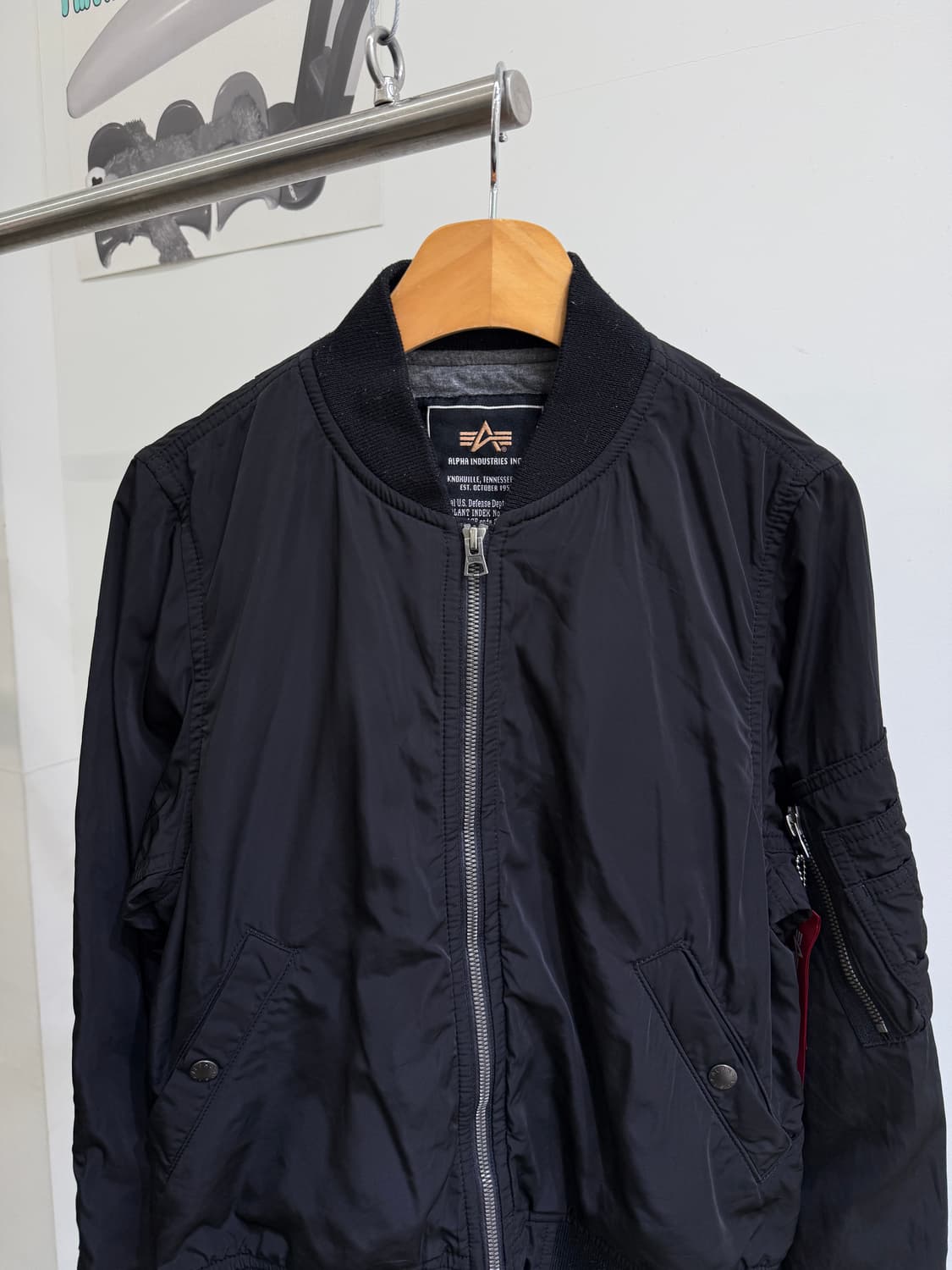 ALPHA INDUSTRIES 집업 자켓  상품이미지2