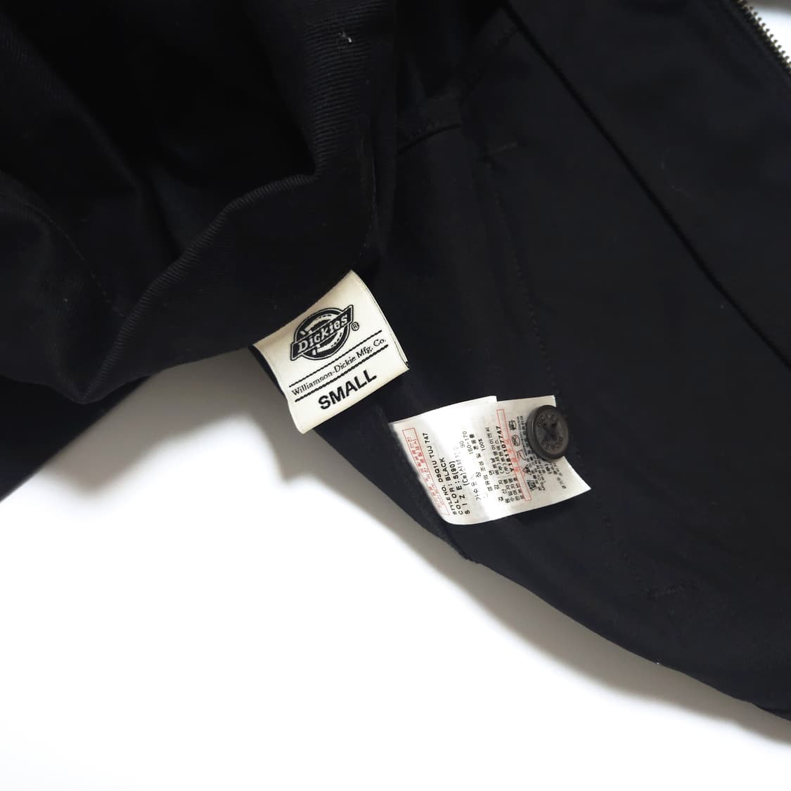 디키즈 코튼 블루종 워크 자켓 블랙 상품이미지6