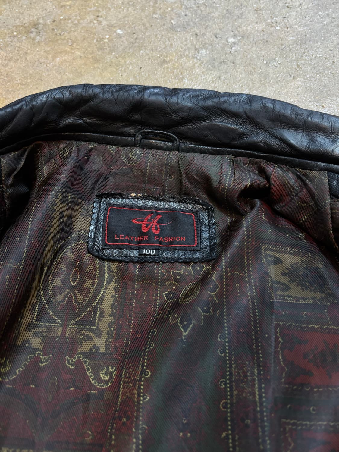 빈티지 가죽 자켓 상품이미지9