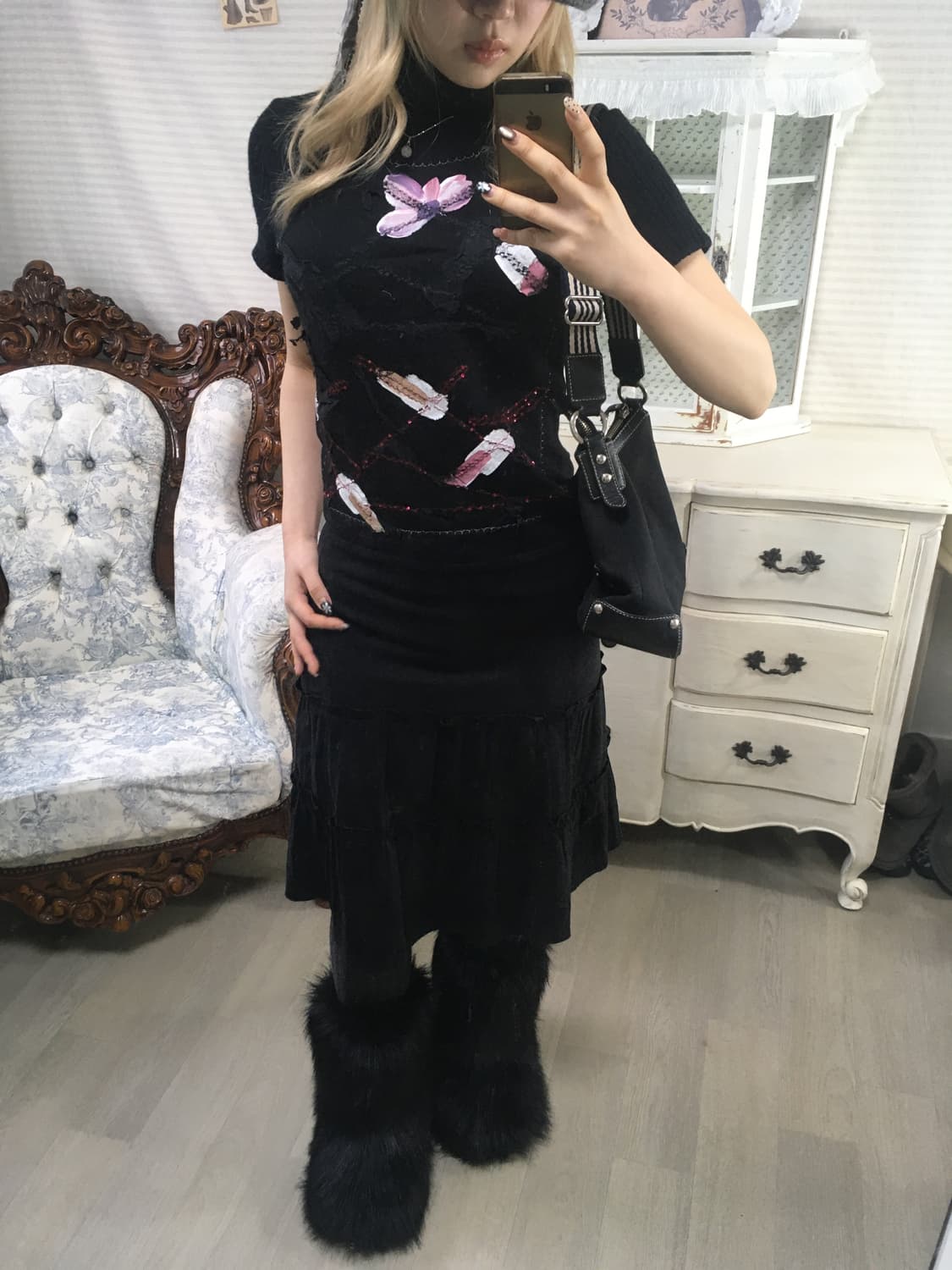 made in italy black archive puff knit 상품이미지6