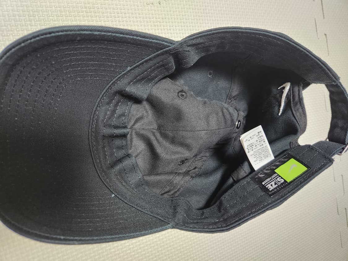 나이키 KOREA 볼캡 블랙 사이즈FREE 상품이미지5