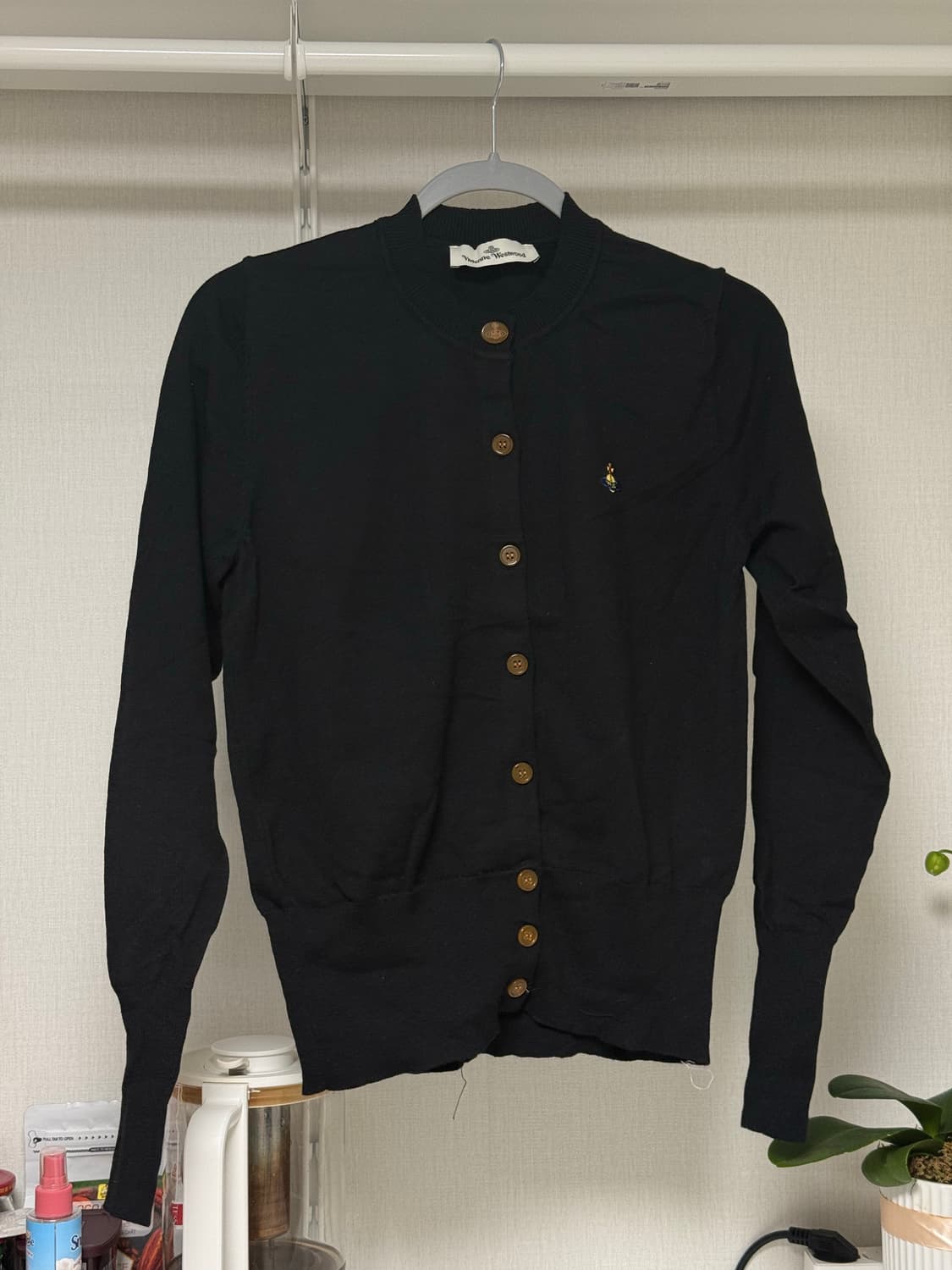 비비안웨스트우드 블랙 가디건 S 상품이미지1