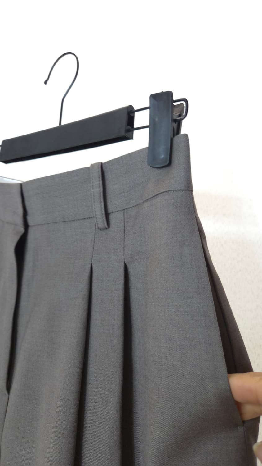 오르 ORR 2021 울블렌드 투턱 팬츠 미사용택 55~66 상품이미지4