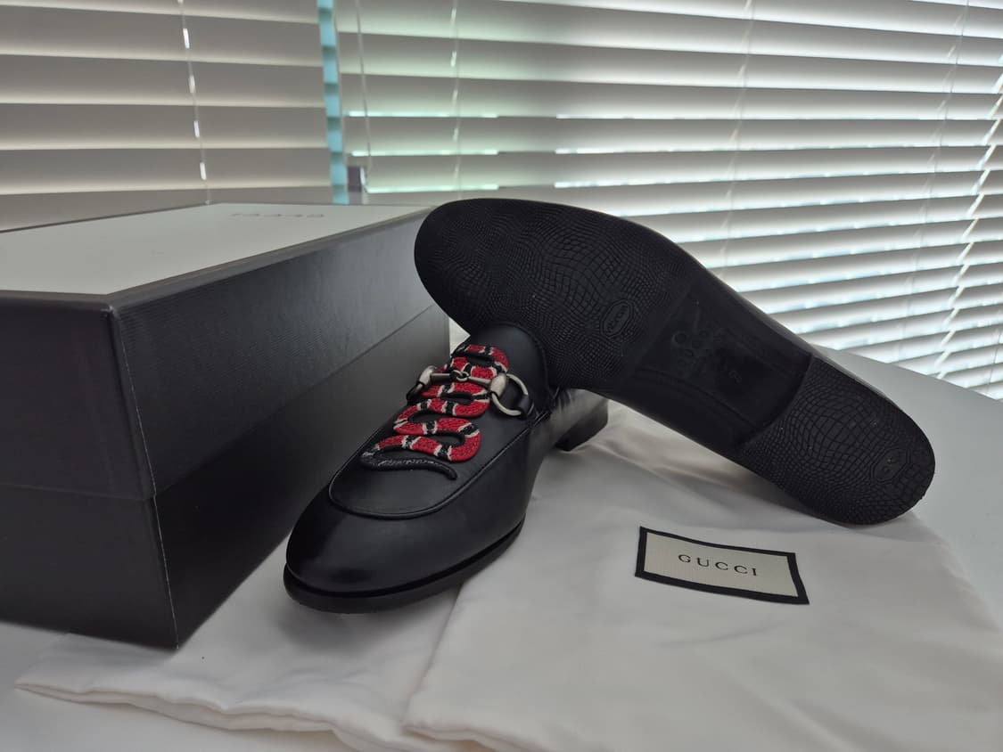 구찌 뱀부 홀스빗 로퍼/7 (260~265) 상품이미지3