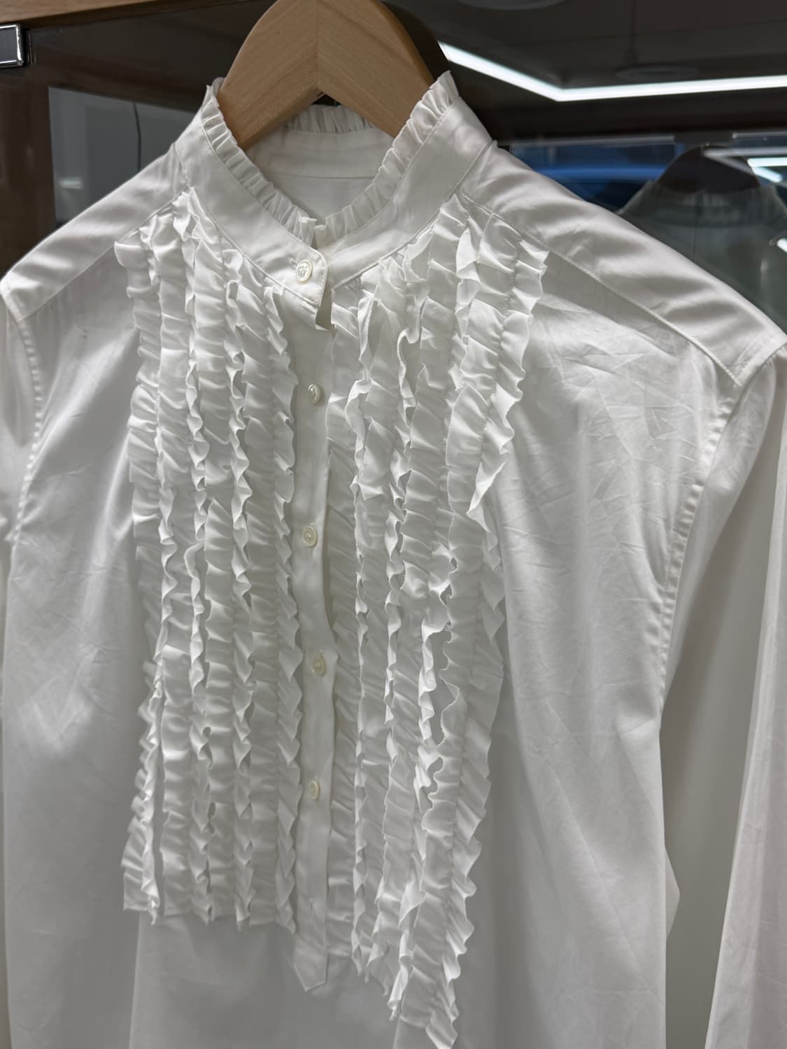 frill pullover dress shirts  상품이미지2