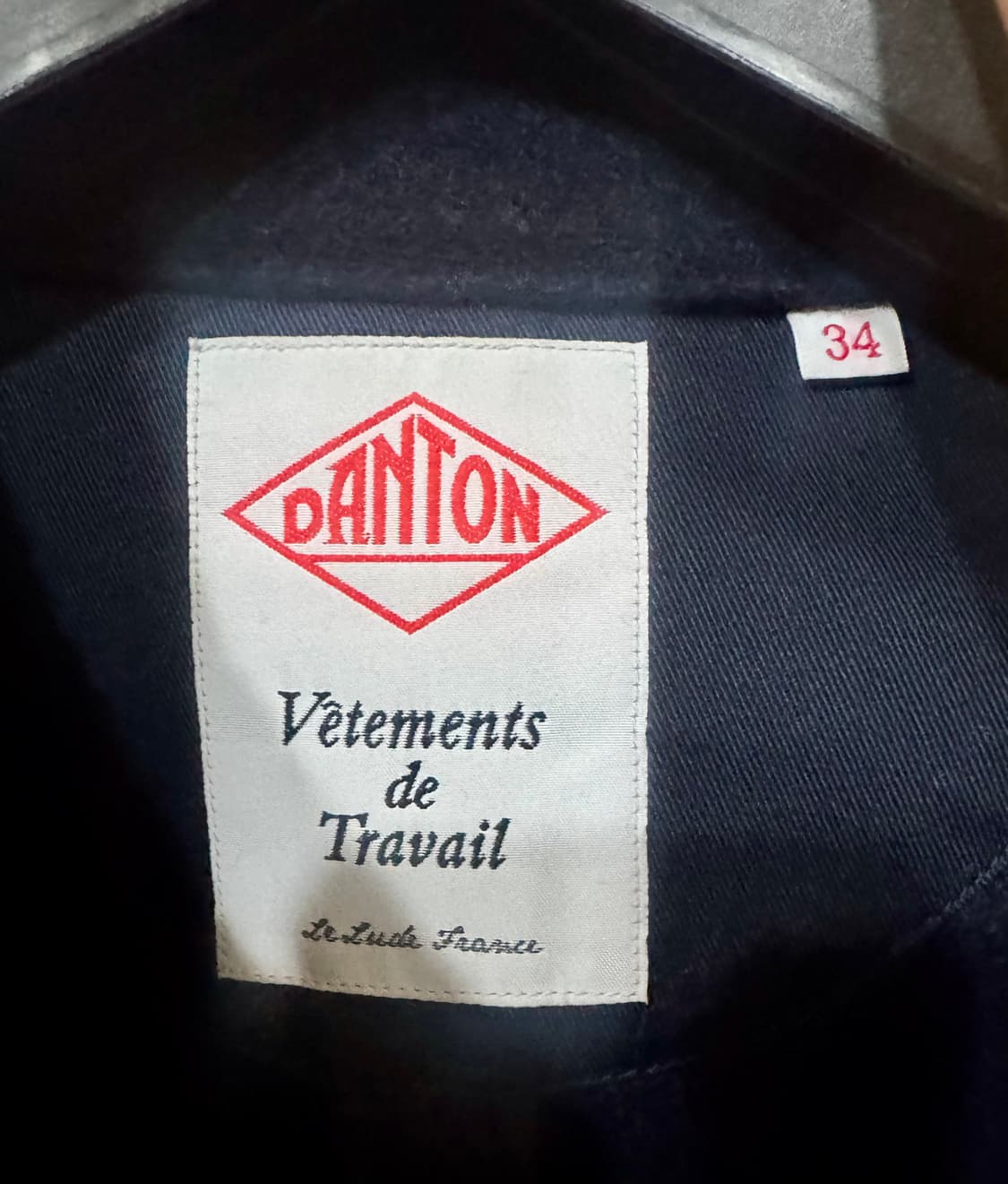 단톤 여성 울 라운드 숏 코트 네이비 34(한국 사이즈 85) 상품이미지3