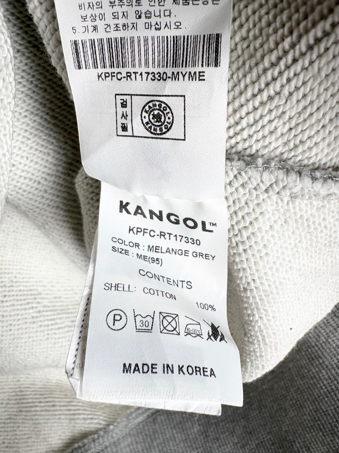 캉골 펠트 와펜 스웨트셔츠 1733 맨투맨 상품이미지6