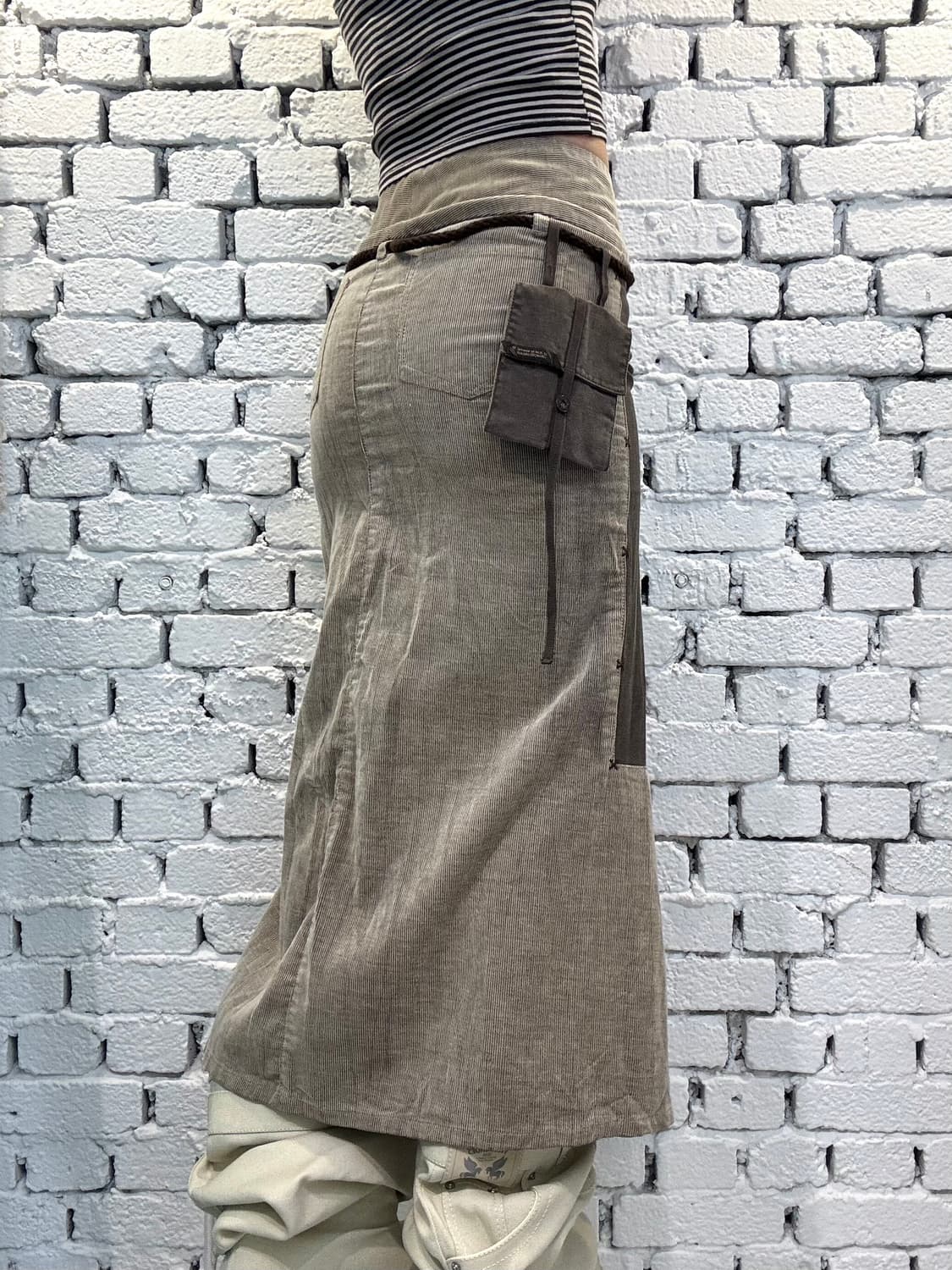 MARITHÉ FRANÇOIS GIRBAUD Patchwork Skirt 상품이미지1