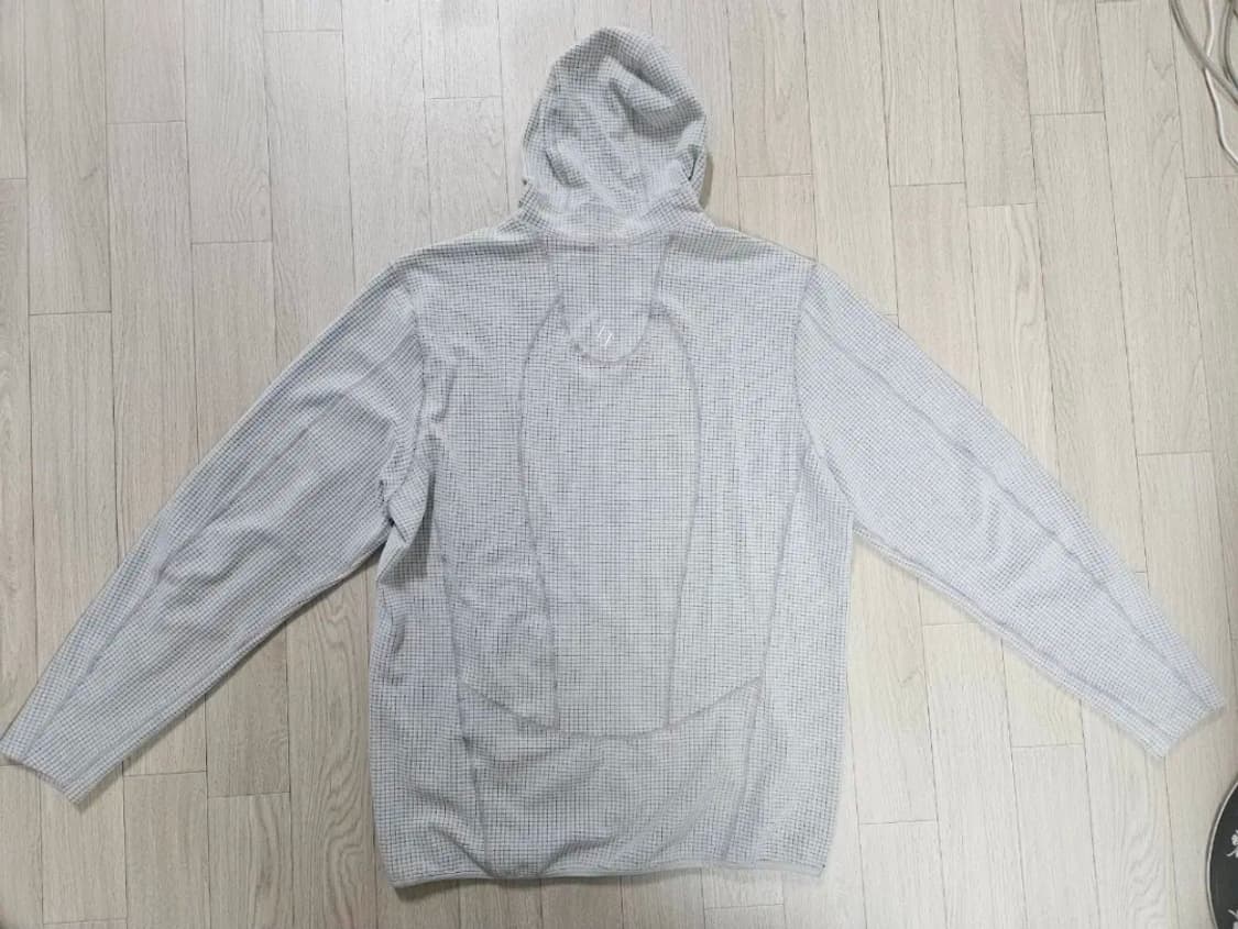 웰터 익스페리먼트 스퀘어 플리스 후드 화이트 xl 상품이미지3