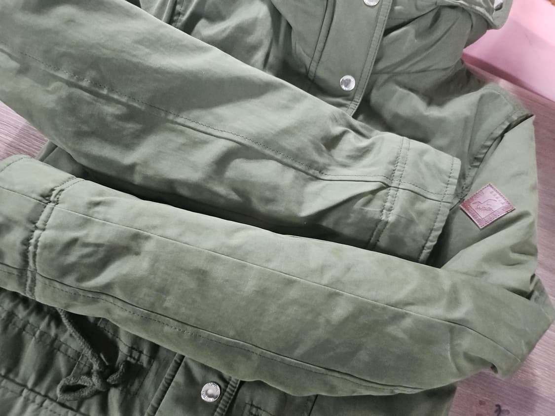 홀리스터 후리스 야상자켓  S 상품이미지4