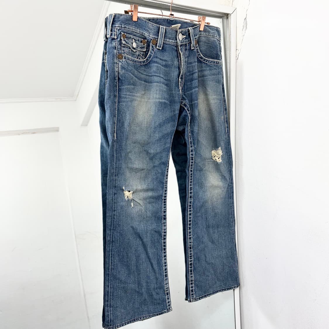 트루릴리전 부츠컷 데님 팬츠 상품이미지5