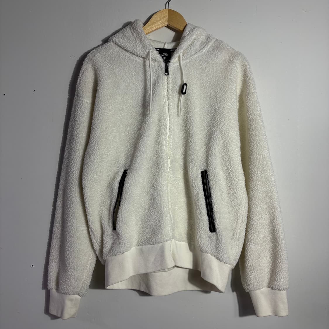 나이키 오프화이트 보아 플리스 후드 집업 자켓 (무료배송) 상품이미지1