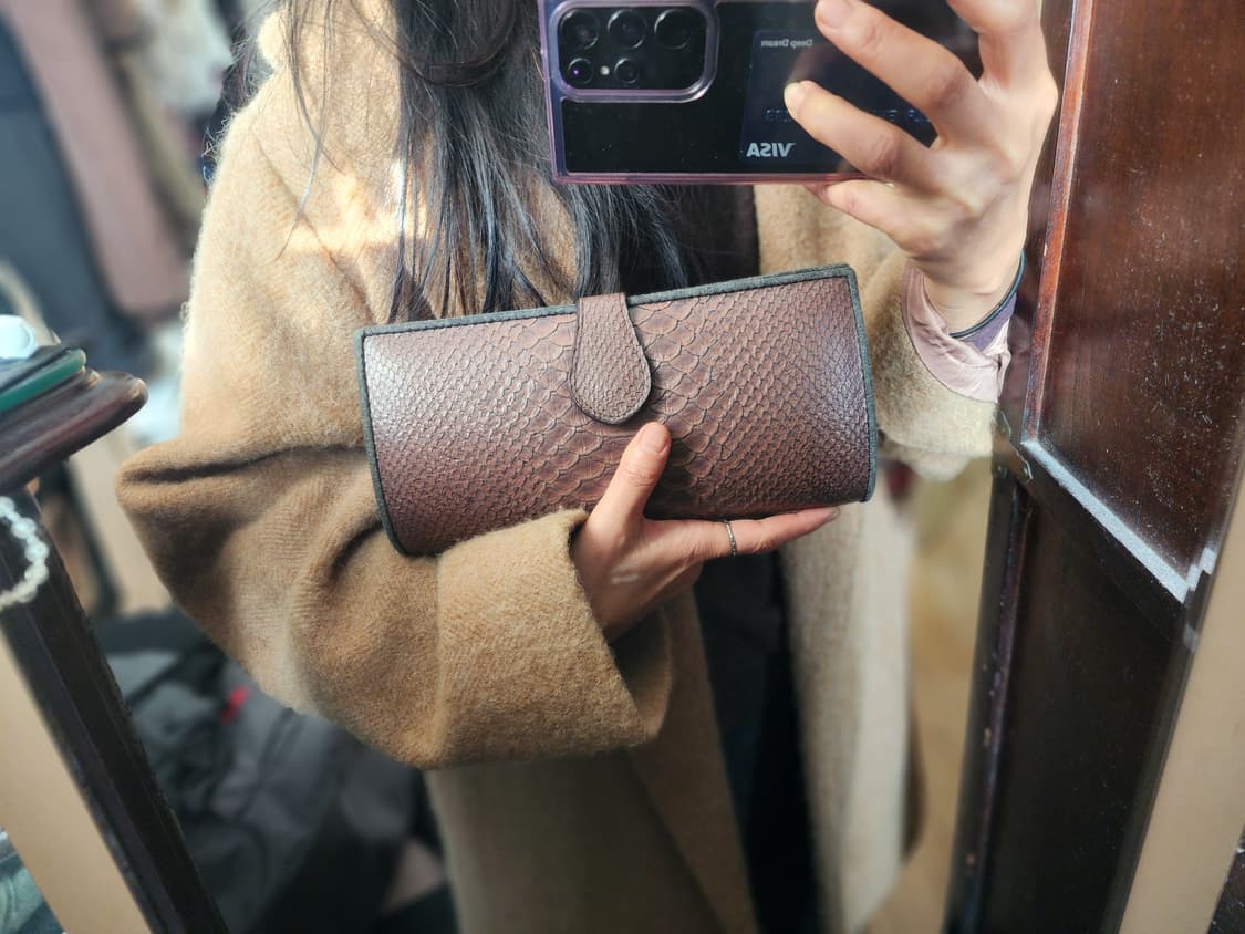 빈티지 뱀부 클러치 상품이미지9