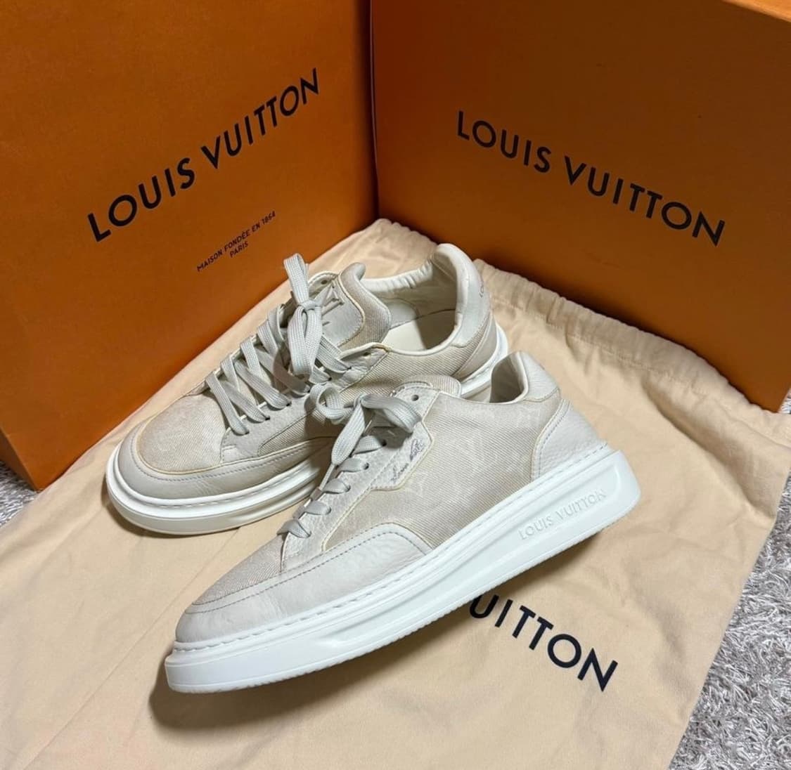 [리오브] 루이비통 비버리 힐스 모노그램 스니커즈 상품이미지1