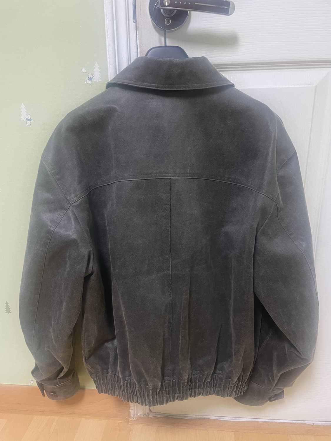 리유니 오버사이즈 빈티지 크랙 자켓 상품이미지10