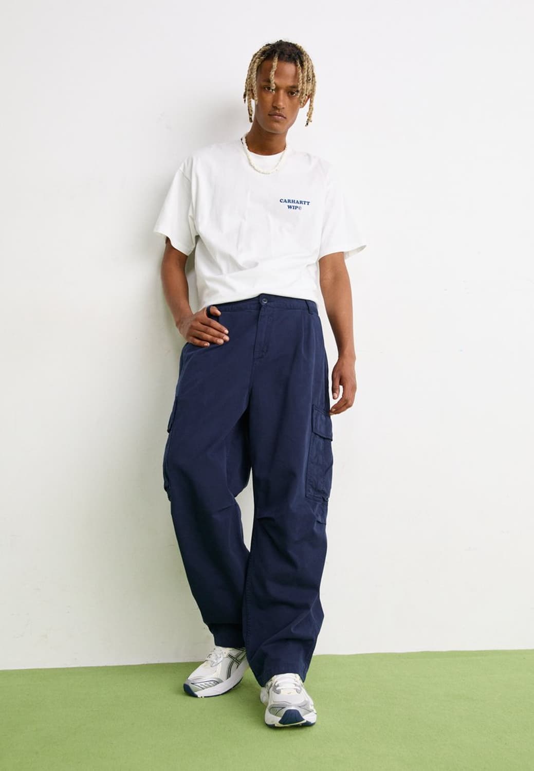 칼하트 WIP 콜 카고 팬츠 에어포스 블루 36 상품이미지2