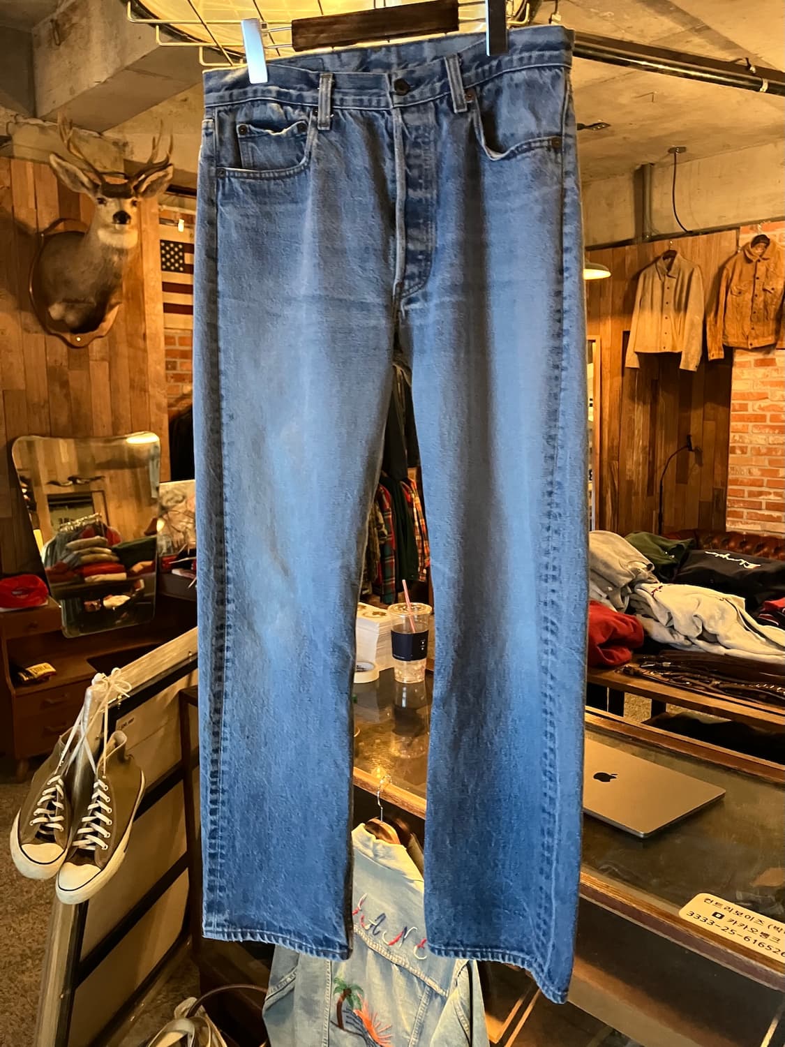 80s USA Levis 501 Denim Pants 상품이미지2