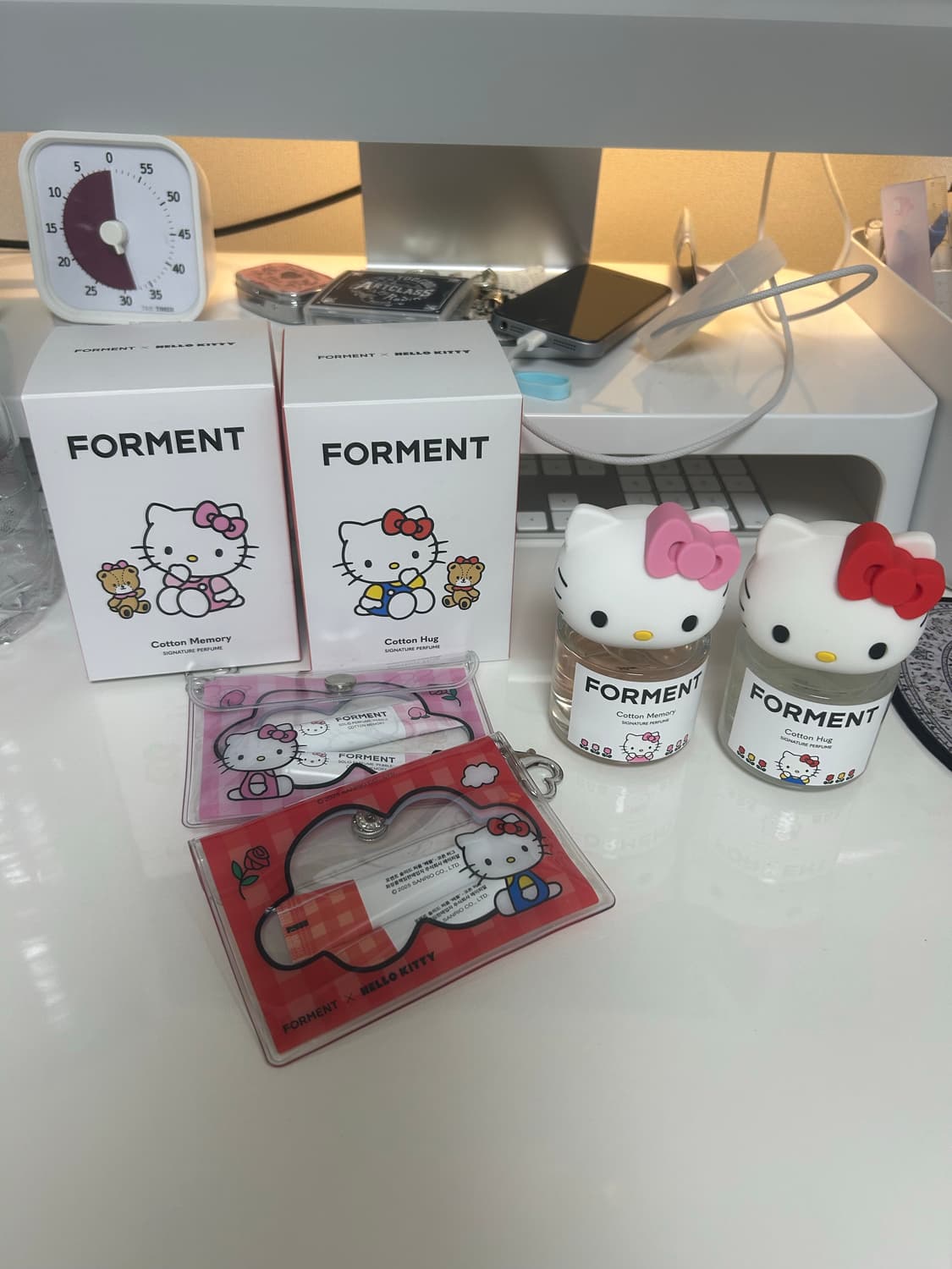 포맨트 헬로키티 향수 코튼메모리 코튼허그 상품이미지1