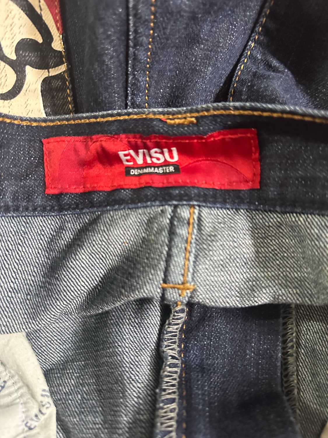 00s EVISU 올드스쿨 데님 팬츠 /707 상품이미지5