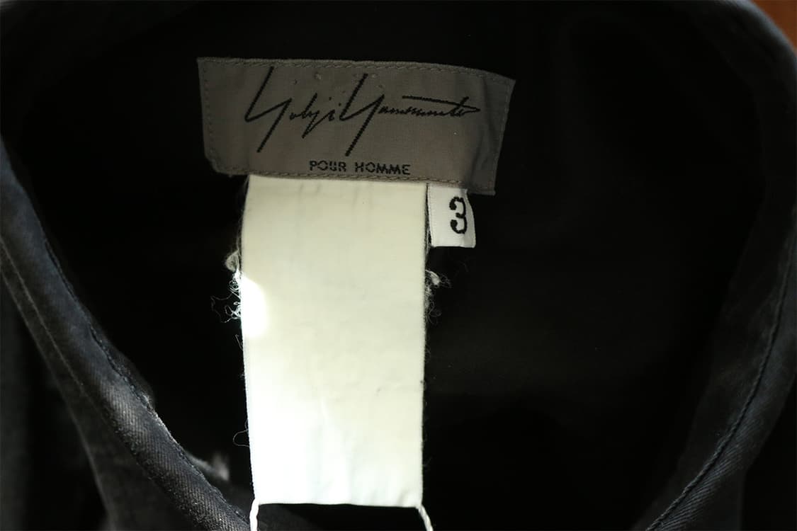 요지 야마모토 뿌르 옴므 블랙 셔츠 상품이미지9