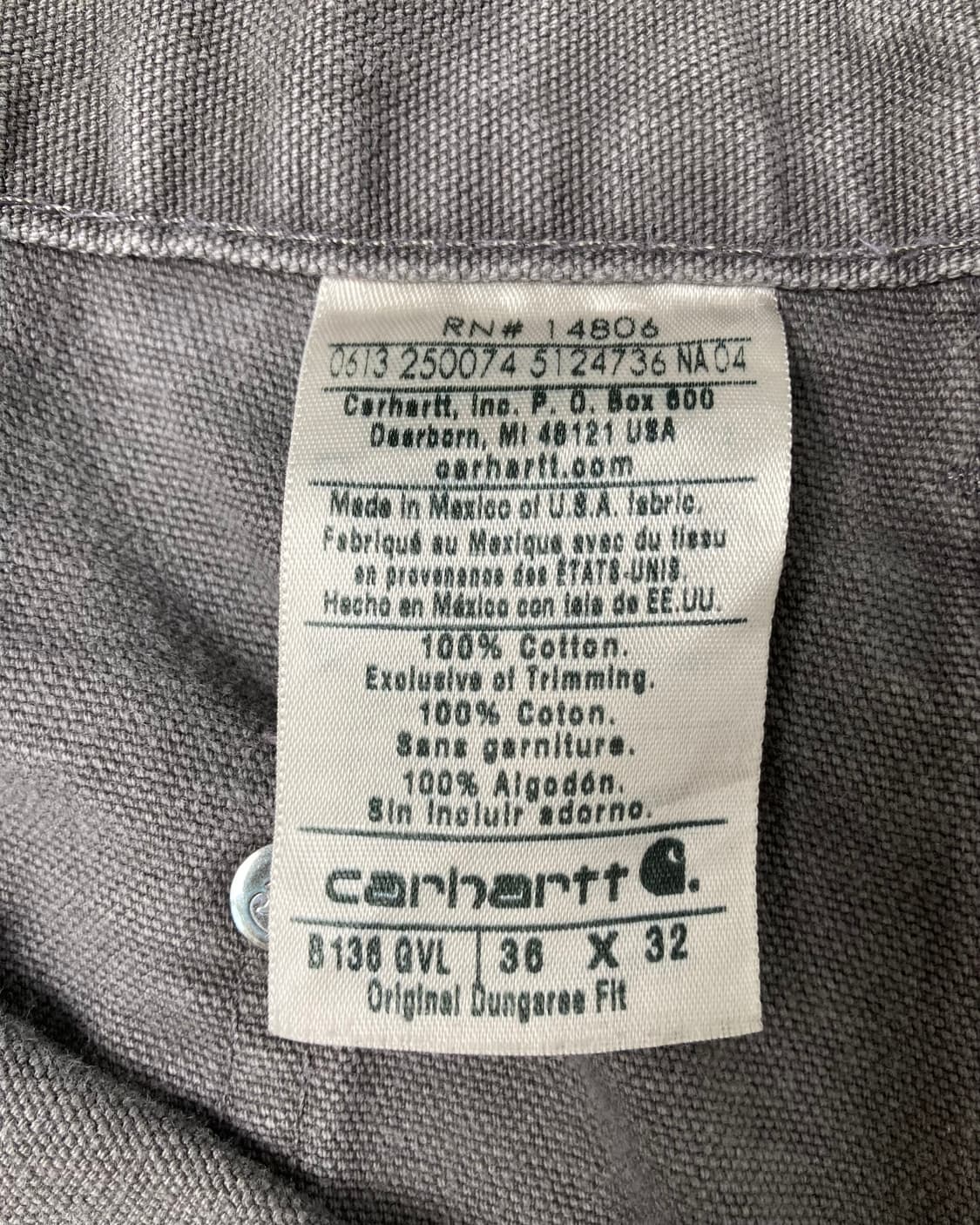 10s Carhartt Double Knee Work Pants 상품이미지3
