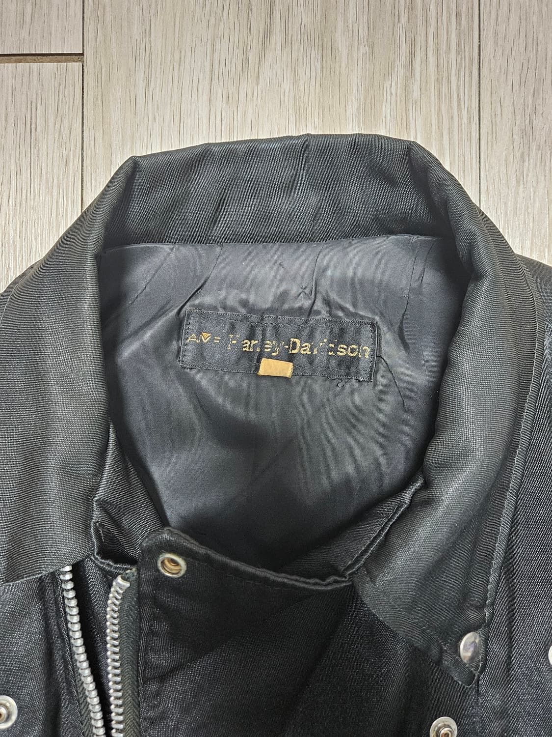 70s 할리데이비슨 나일론 모터사이클 자켓 상품이미지2